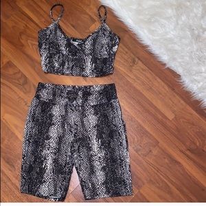 ✨Snake print set
